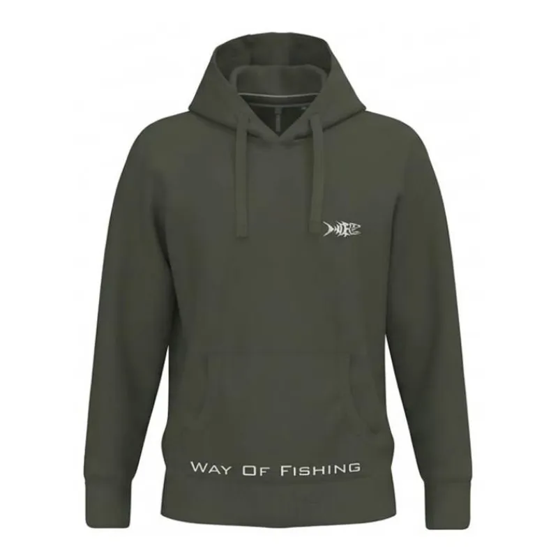 W.O.F. Sweat Homme Manga - Vert * Sweats & Polaires