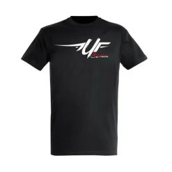Tee Shirt Manches Courtes Homme Ultimate Fishing - Noir
