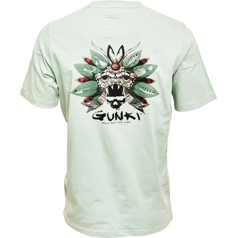 Tee Shirt Manches Courtes Homme Gunki Chief - Green-W