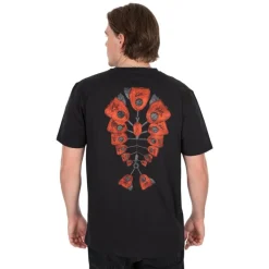 Fox Tee Shirt Manches Courtes Homme Orange Indicator T - Noir * T-Shirts, Polos & Chemises