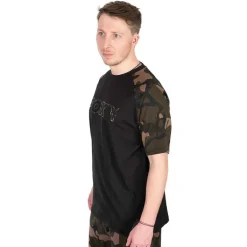 Tee Shirt Manches Courtes Homme Fox Outline T-Shirt - Noir/Camo