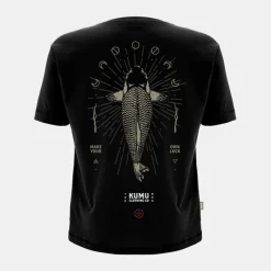 Kumu Tee Shirt Manches Courtes Homme Make Your Own Luck - Noir * T-Shirts, Polos & Chemises