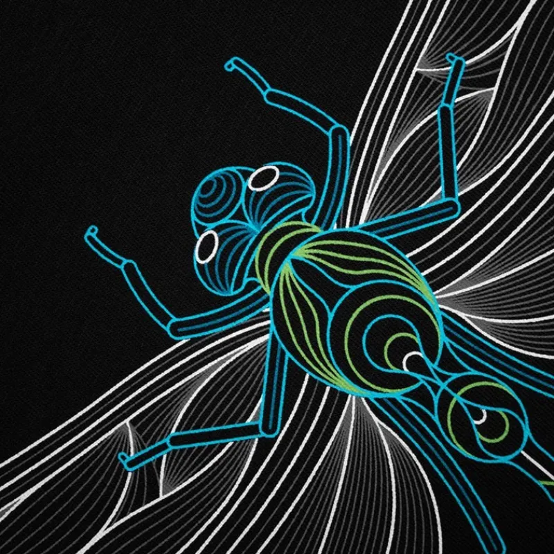 Tee Shirt Manches Courtes Homme Kumu Tshirt Vortex - Noir