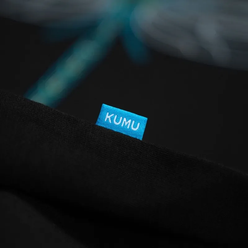 Tee Shirt Manches Courtes Homme Kumu Tshirt Vortex - Noir