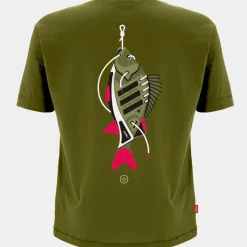Kumu Tee Shirt Manches Courtes Homme Earn Your Stripes - Kaki * T-Shirts, Polos & Chemises