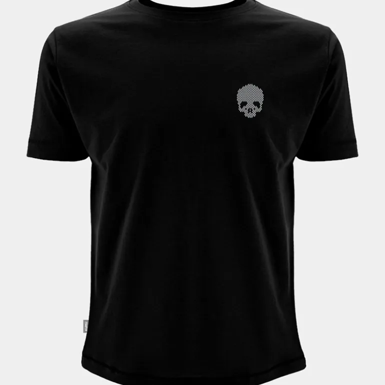 Tee Shirt Manches Courtes Homme Kumu Lead Head - Noir