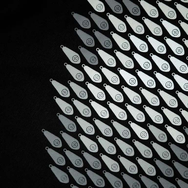 Tee Shirt Manches Courtes Homme Kumu Lead Head - Noir