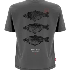 Kumu Tee Shirt Manches Courtes Homme 3 Kings T-Shirt - Gris * T-Shirts, Polos & Chemises