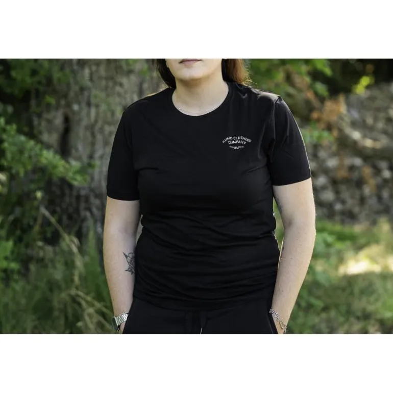 Tee Shirt Manches Courtes Homme Kumu Carp Gods - Noir