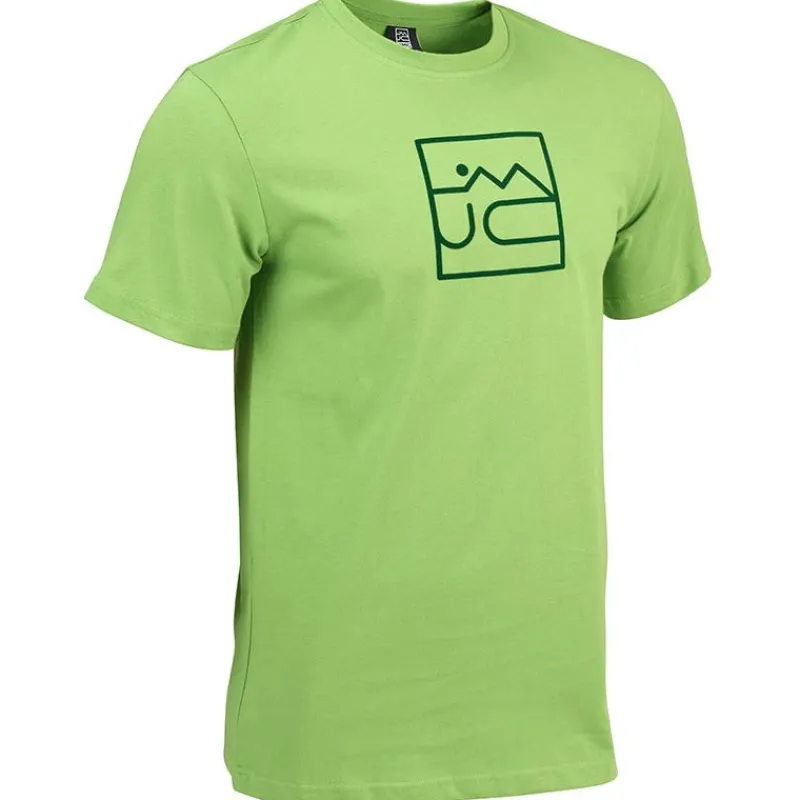 JMC Tee Shirt Manches Courtes Homme Landscape Eden - Vert * T-Shirts, Polos & Chemises