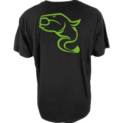 Zeck Tee Shirt Manches Courtes Homme Catfish Big Boy T-Shirt - Noir * T-Shirts, Polos & Chemises