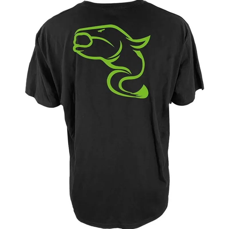 Zeck Tee Shirt Manches Courtes Homme Catfish Big Boy T-Shirt - Noir * T-Shirts, Polos & Chemises
