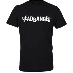 Tee Shirt Manches Courtes Homme Headbanger T-Shirt - Noir