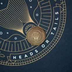 Kumu Tee Shirt Manches Courtes Homme Heads Or Tail - Bleu * T-Shirts, Polos & Chemises