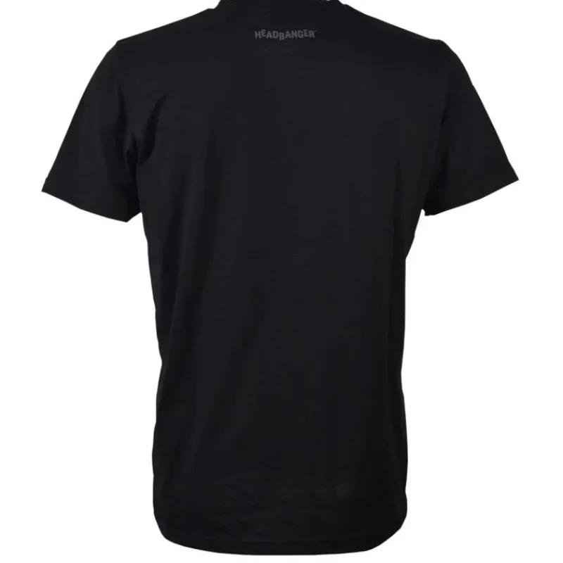 HeadBanger Tee Shirt Manches Courtes Homme T-Shirt Dark - Noir * T-Shirts, Polos & Chemises