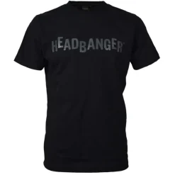 HeadBanger Tee Shirt Manches Courtes Homme T-Shirt Dark - Noir * T-Shirts, Polos & Chemises