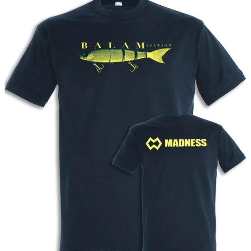 Madness Tee Shirt Manches Courtes Homme Balamisation - Navy * T-Shirts, Polos & Chemises