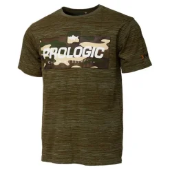 Prologic Tee Shirt Manches Courtes Homme Imprimé - Kaki * T-Shirts, Polos & Chemises