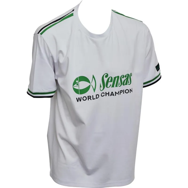 Sensas Tee Shirt Manches Courtes Homme Iconic - Blanc * T-Shirts, Polos & Chemises