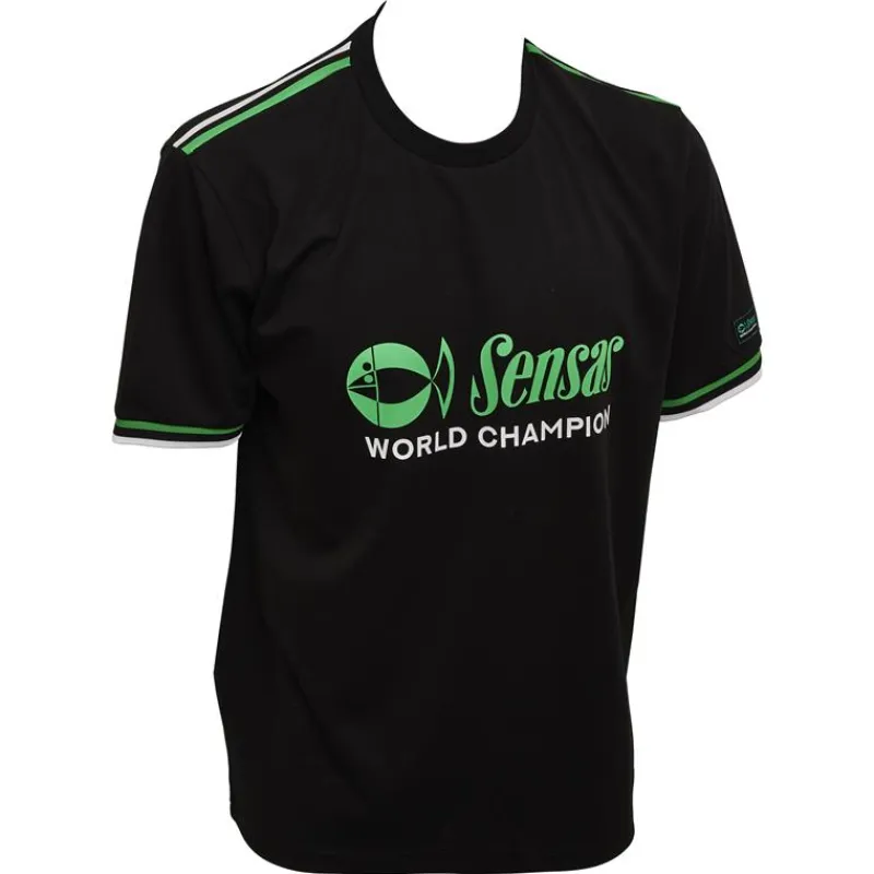 Sensas Tee Shirt Manches Courtes Homme Iconic - Noir * T-Shirts, Polos & Chemises