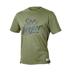 Fortis Tee Shirt Manches Courtes Homme See Deeper - Olive * T-Shirts, Polos & Chemises