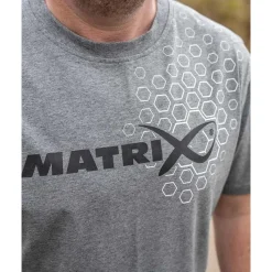 Fox Matrix Tee Shirt Manches Courtes Homme Grey Hex Print T-Shirt - Gris * T-Shirts, Polos & Chemises