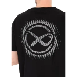 Fox Matrix Tee Shirt Manches Courtes Homme Large Fade T-Shirt Black/Grey - Noir * T-Shirts, Polos & Chemises