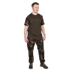 Tee Shirt Manches Courtes Homme Fox Outline T-Shirt - Kaki/Camo