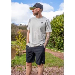 Fox Matrix Tee Shirt Manches Courtes Homme Mini Logo T-Shirt - Gris * T-Shirts, Polos & Chemises