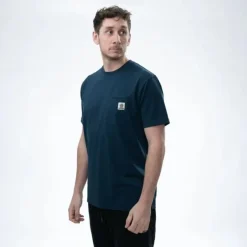 Nash Tee Shirt Manches Courtes Homme Make It Happen Badge Pocket - Navy * T-Shirts, Polos & Chemises