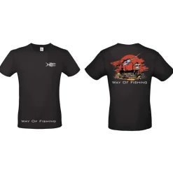 W.O.F. Tee Shirt Manches Courtes Homme Manga - Noir * T-Shirts, Polos & Chemises