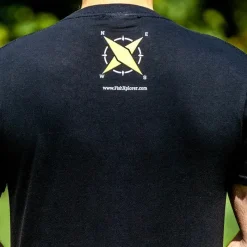 Fishxplorer Tee Shirt Manches Courtes Homme Fisher With Attitude - Noir * Cadeaux & Décoration|Cadeaux & Décoration