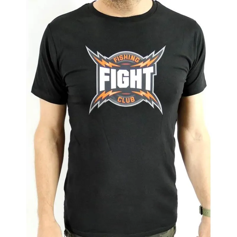 FC Fight Tee Shirt Manches Courtes Homme - Noir * Calendriers De L'Avent|Calendriers De L'Avent