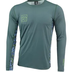JMC Tee Shirt Manches Longues Homme Sun Protect - Vert * T-Shirts, Polos & Chemises