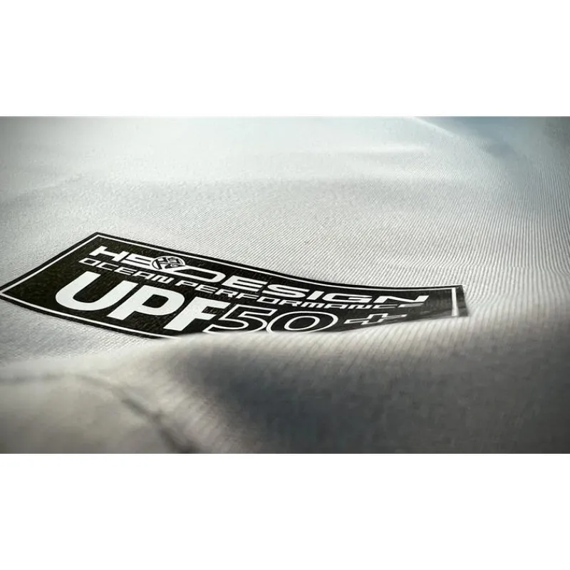Hot Spot Design Tee Shirt Manches Longues Homme Ocean Performance Giant Trevally - Gris * T-Shirts, Polos & Chemises