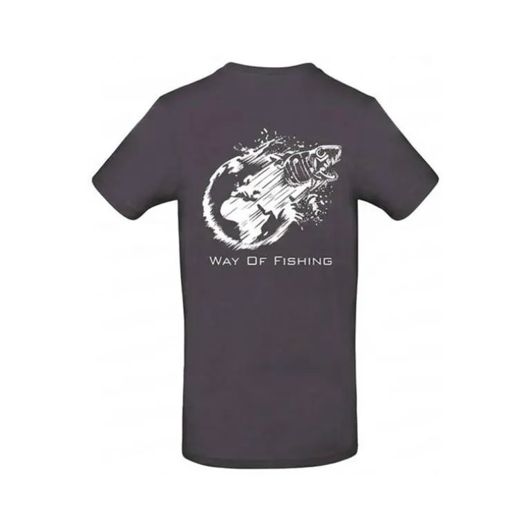 Tee Shirt Manches Longues Homme W.O.F. Terre - Anthracite