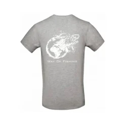 W.O.F. Tee Shirt Manches Longues Homme Terre - Gris Clair * T-Shirts, Polos & Chemises