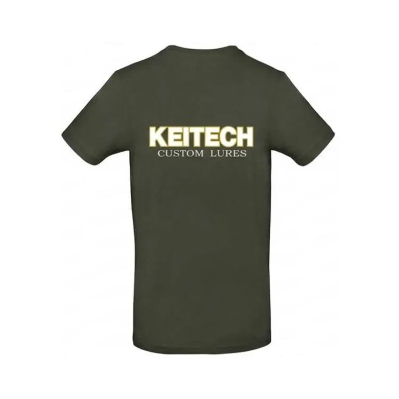Keitech Tee Shirt Manches Longues Homme - Vert * T-Shirts, Polos & Chemises