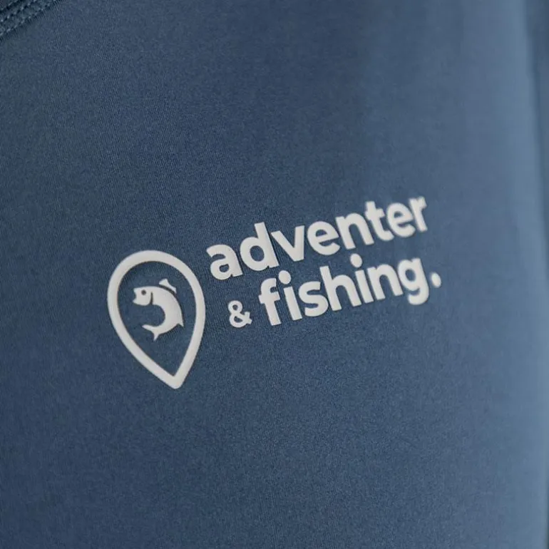 Tee Shirt Manches Longues Homme Adventer & Fishing Bozed Anti Uv - Marine
