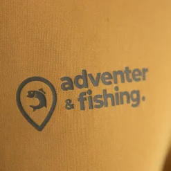 Adventer & Fishing Tee Shirt Manches Longues Homme Golon Anti Uv - Jaune * Anti-Uv