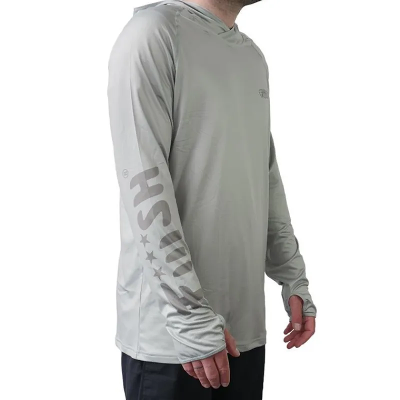 Tee Shirt Manches Longues Homme Outwater Camp One Fish Scale