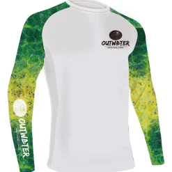Outwater Tee Shirt Manches Longues Homme Camp One Mahi Mahi * Anti-Uv