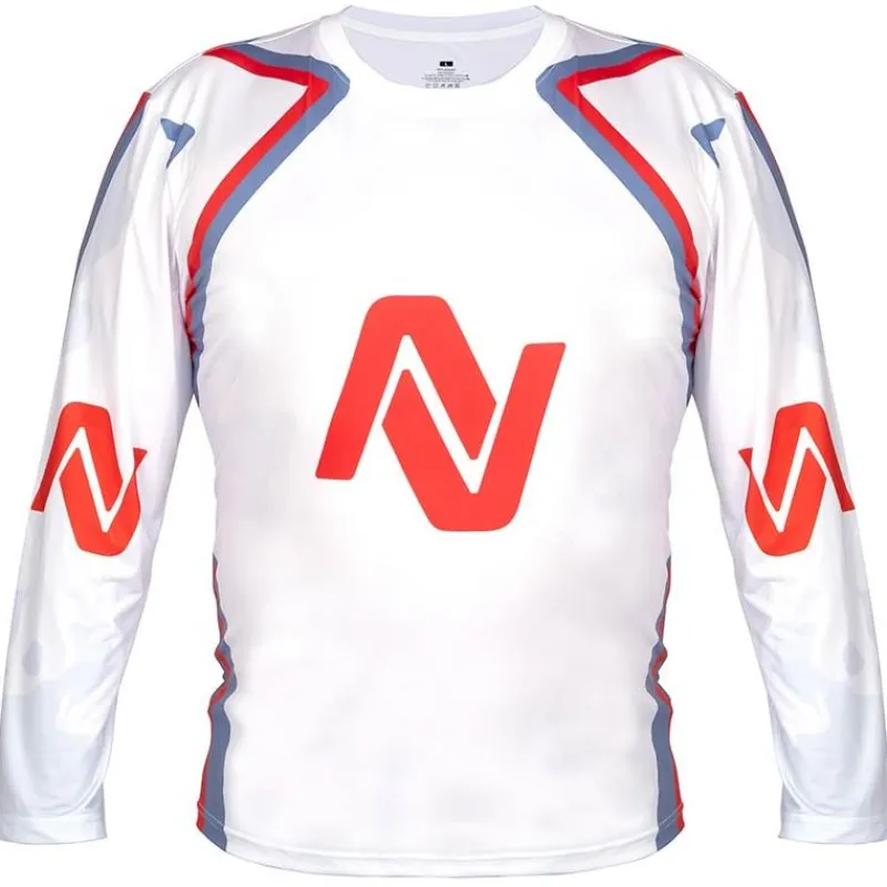 Nytro Tee Shirt Manches Longues Homme Uvp50 Long Sleeve Shirt - White * Anti-Uv