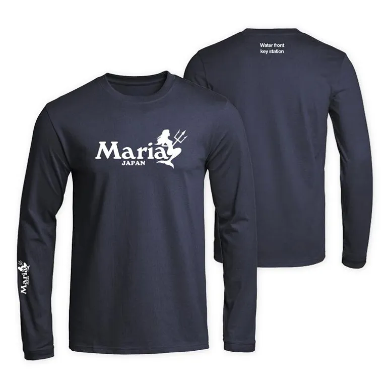 Tee Shirt Manches Longues Maria Dry Long Sleeve - Marine