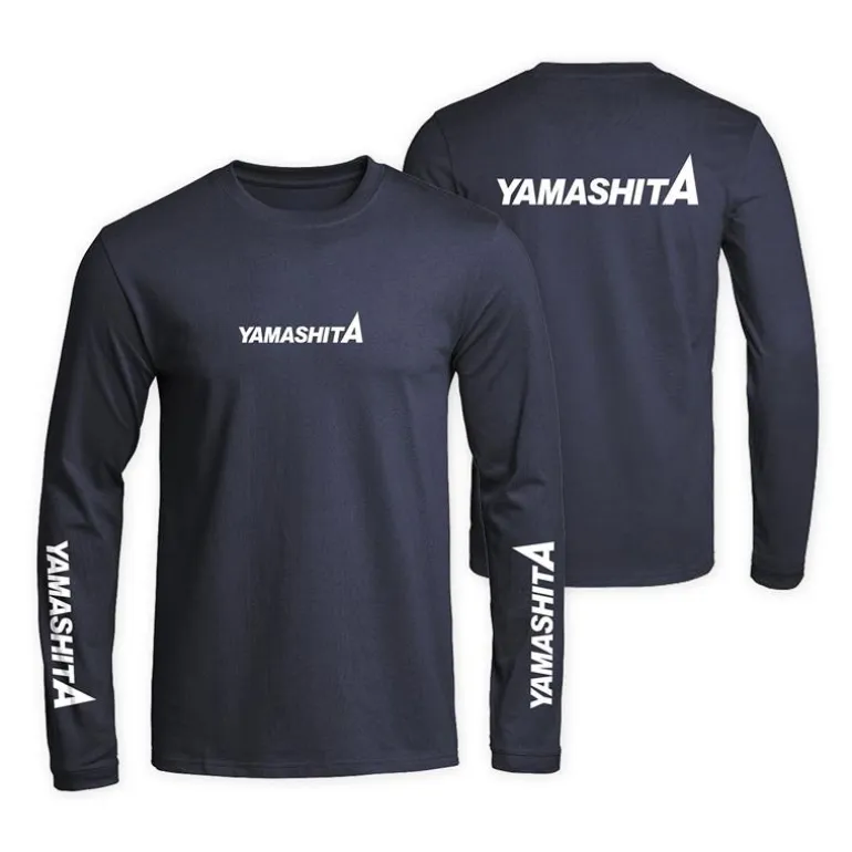 Tee Shirt Manches Longues Yamashita Dry Long Sleeve - Marine