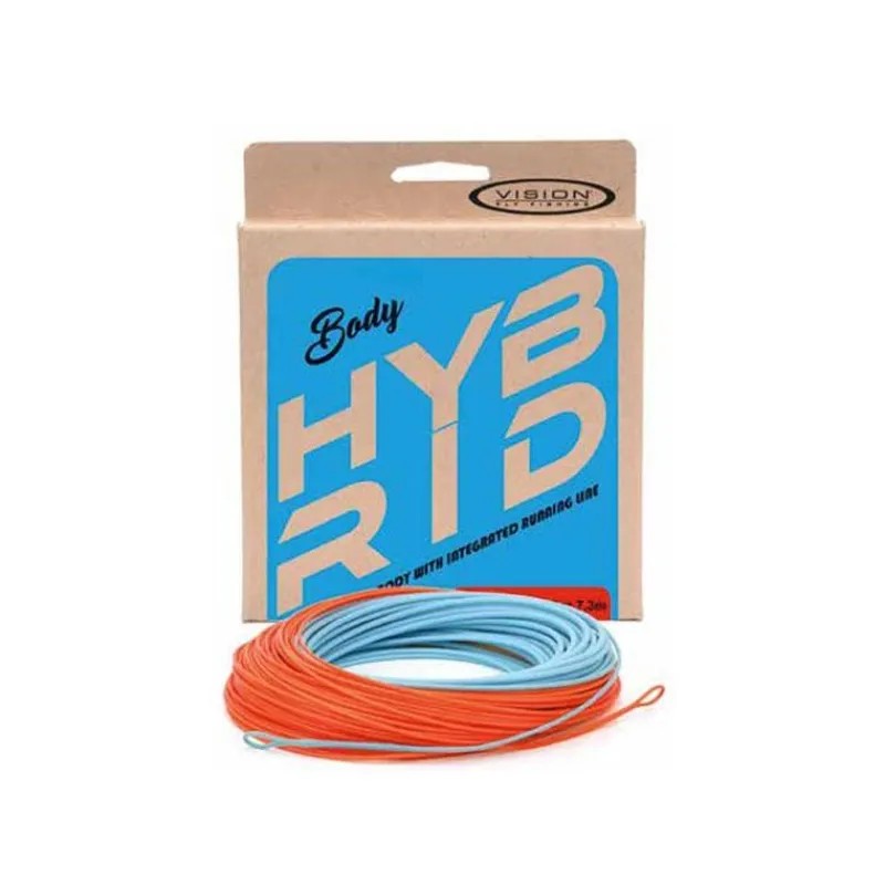Vision Tete De Ligne Hybrid Fly Line * Soies Mouche - Backing