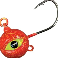 Explorer Tackle Tete Plombee Explorer Fireball - Rouge/Jaune * Têtes Plombées Silure|Têtes Plombées
