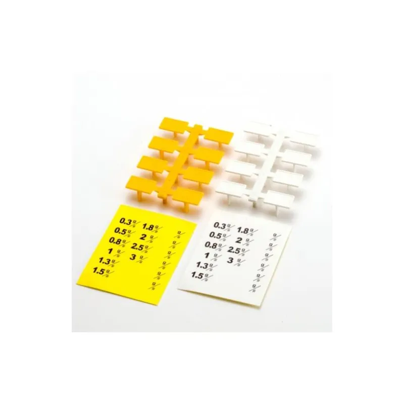 DAIICHISEIKO Étiquette Pour Tête Plombée Weight Flags * Têtes Plombées