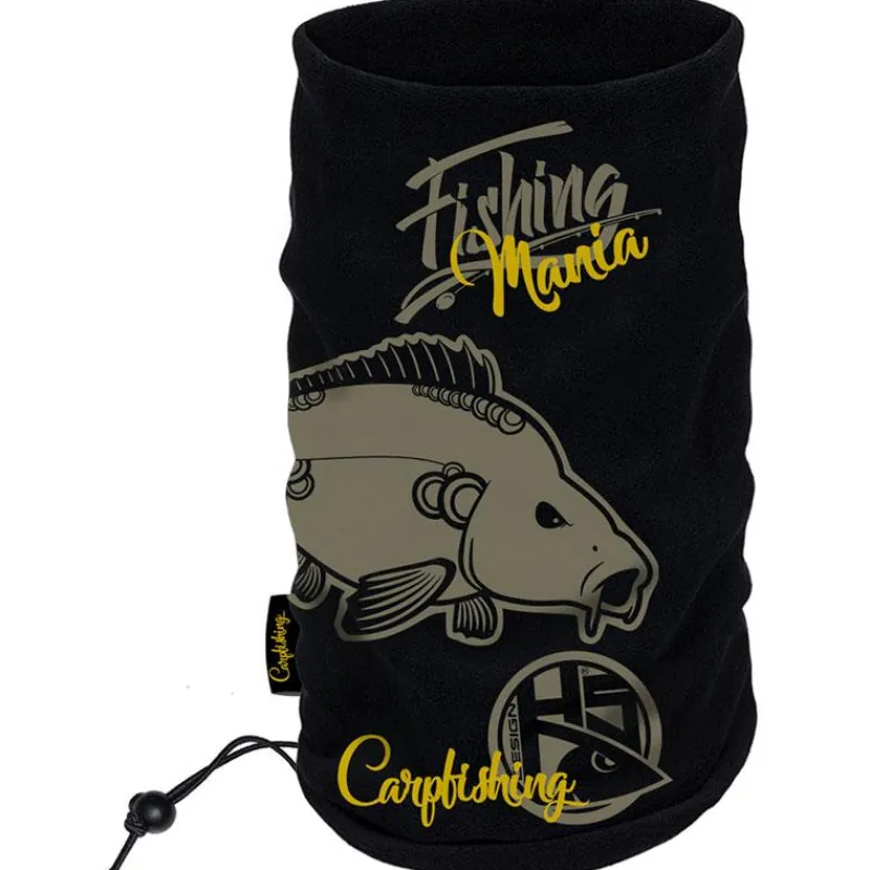 Hot Spot Design Tour De Cou Homme Carpfishing Mania - Noir * Bonnets, Tours De Cou & Gants