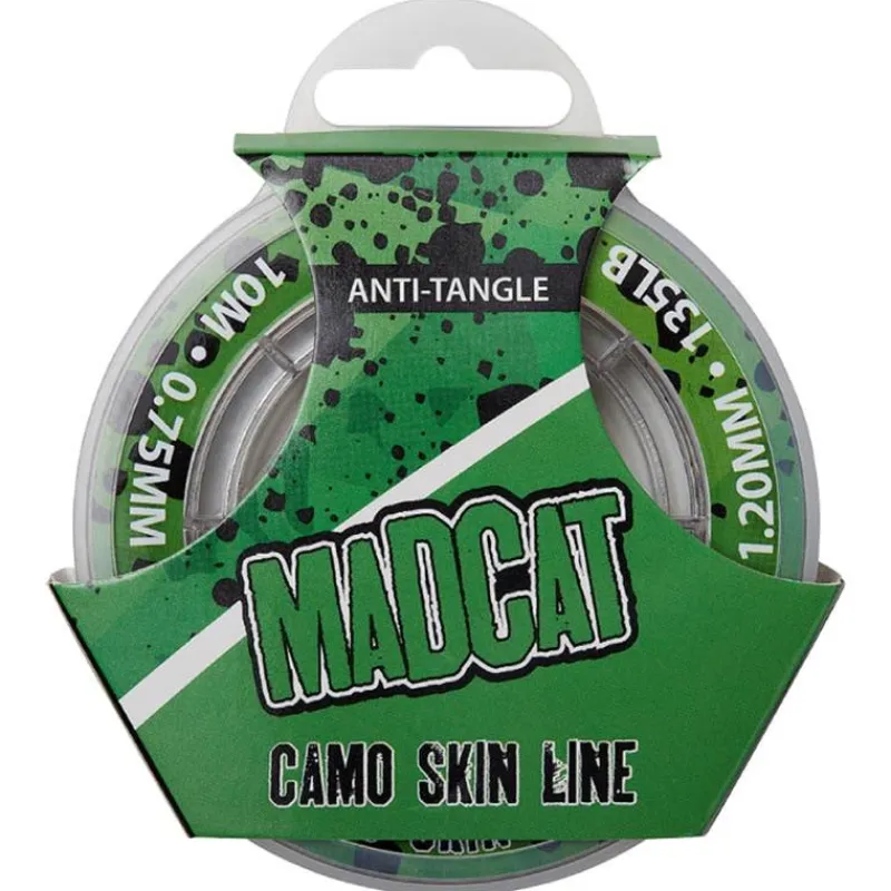 MadCat Tresse À Bas De Ligne Camo Skin - 1M * Montage Silure